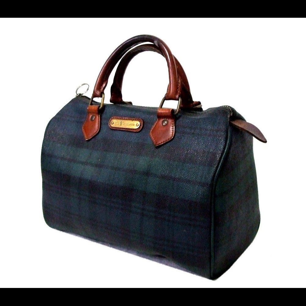 Used Polo Ralph Lauren Tartan bag